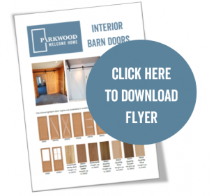 Barn door flyer