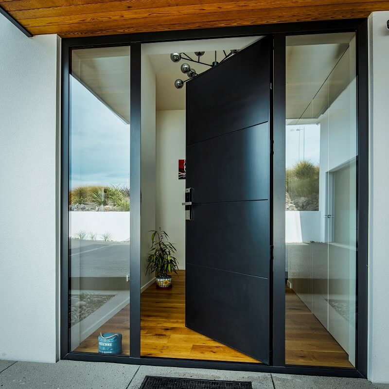 Does a darker colour effect my front door?