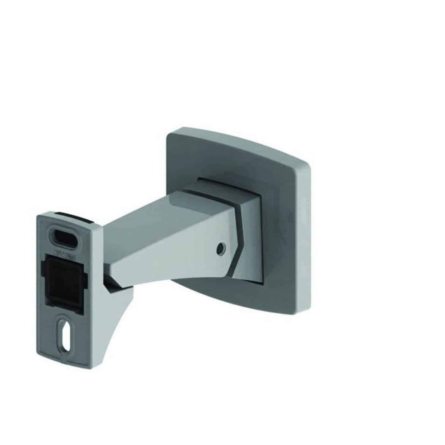 Door Stop Wall Mount BK