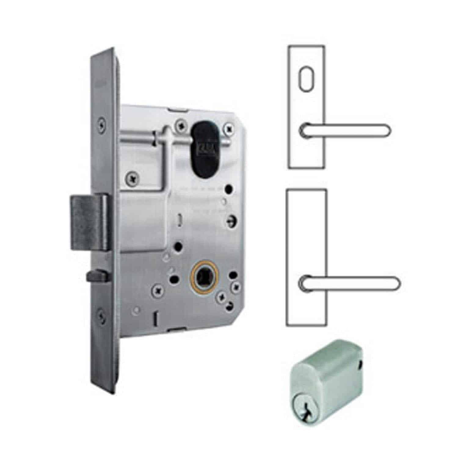 Legge 991 Classroom locking kit with 700 series Alpha handles