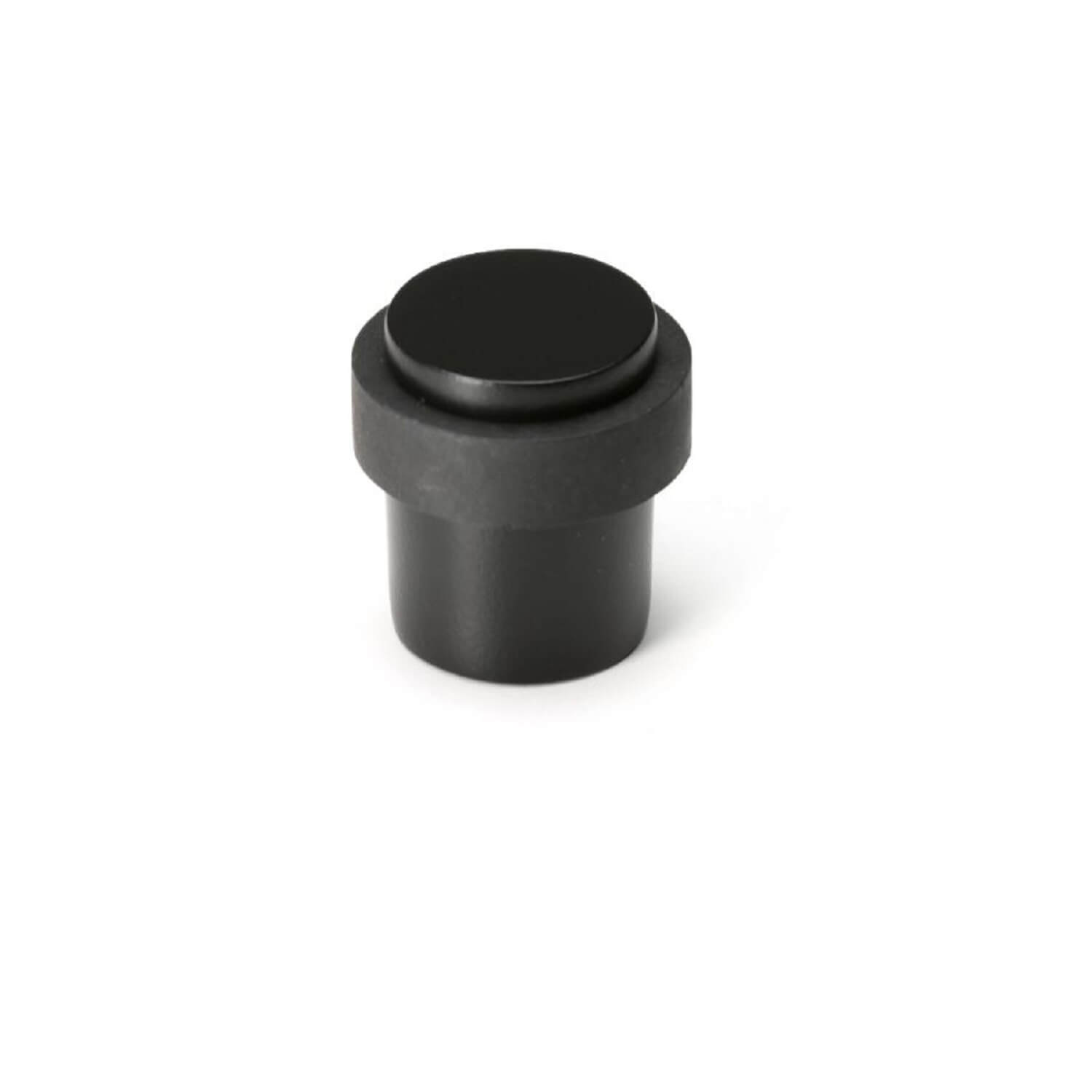 Round Floor Stop - Floor Mounted - 38mm - BLK