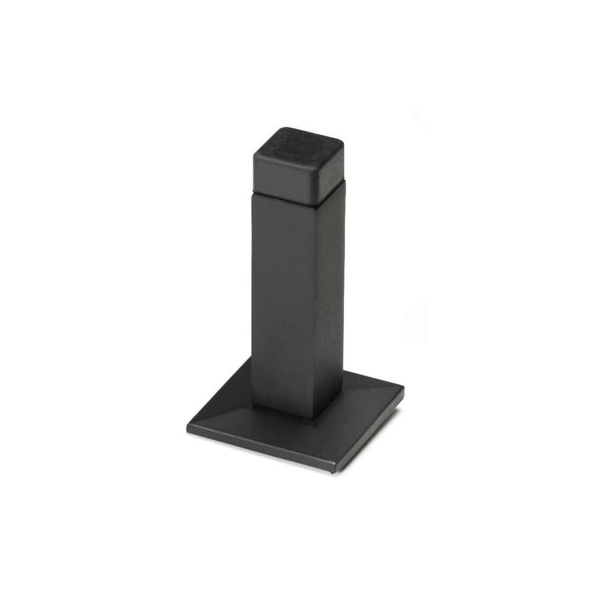 Square Door Stop  - Wall Mounted - BLK