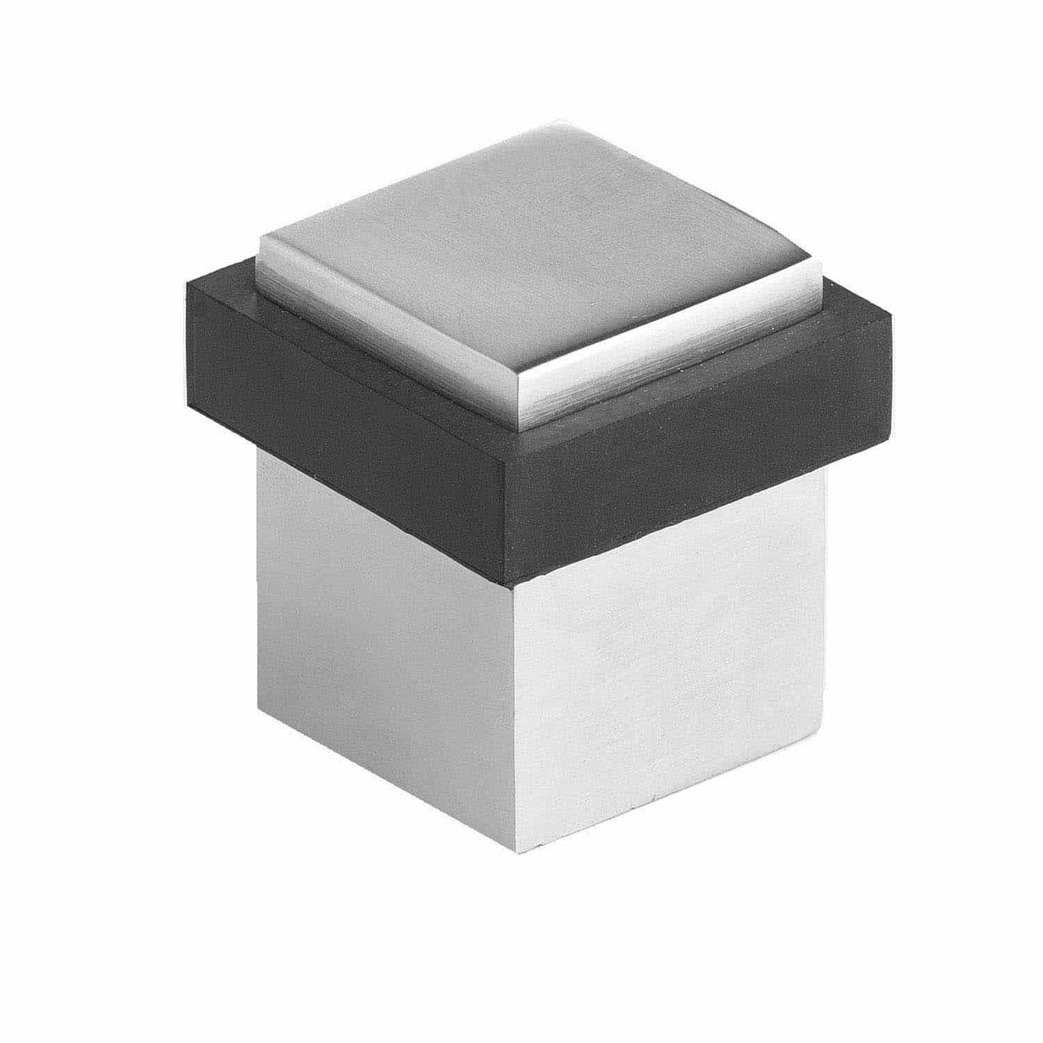 Square Door Stop -  Floor Mounted - 40mm - SC