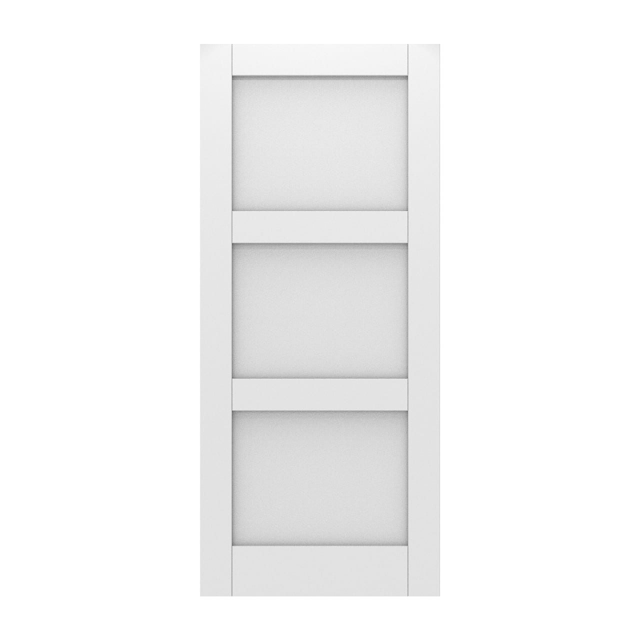 Shaker Vertical 3 Panel